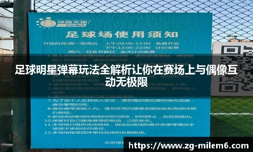 足球明星弹幕玩法全解析让你在赛场上与偶像互动无极限